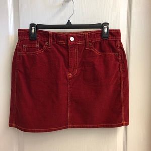 Gap Corduroy Miini Skirt